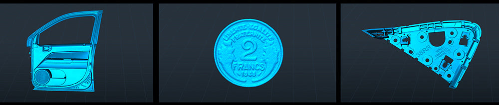 Creality Raptor 3D Scanner, Hybrid Blue Laser NIR, 60fps Scanning Speed, Objects Between 5-2000mm, 24-bit Full-Color Scan, 0.02mm Accuracy, Anti-shaking