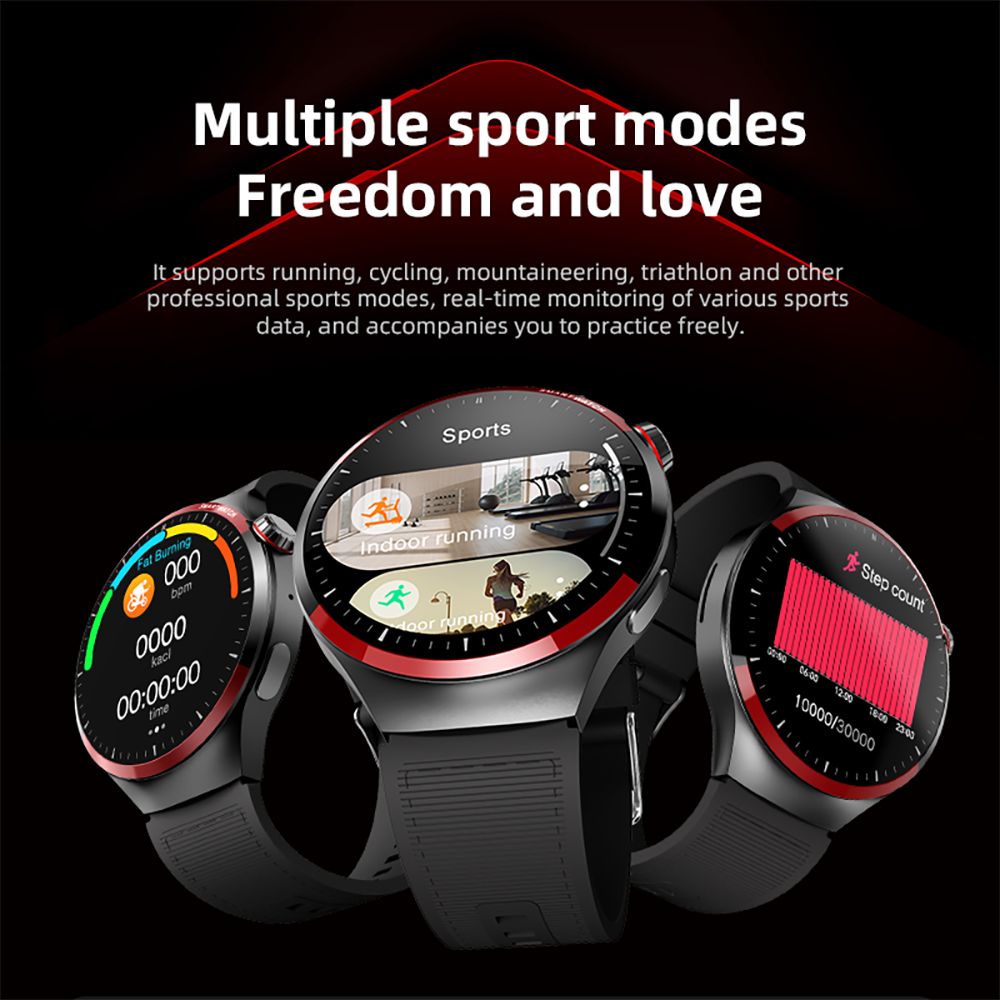 Diona R3 Smartwatch, 1.55-inch Screen, Health Sleep Monitoring, Bluetooth Calling, Voice Assistant, Dynamic Watch Faces, Multiple Sports Modes