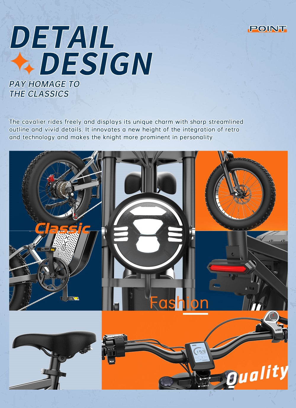 EKXBIKE X20 Electric Bike, 2000W Motor, 48V 35AH Battery, 20*4.0-inch Fat Tire, 55km/h Max Speed, 150km Range, Hydraulic Brake, Hydraulic Shock Absorber, Shimano 7-Speed