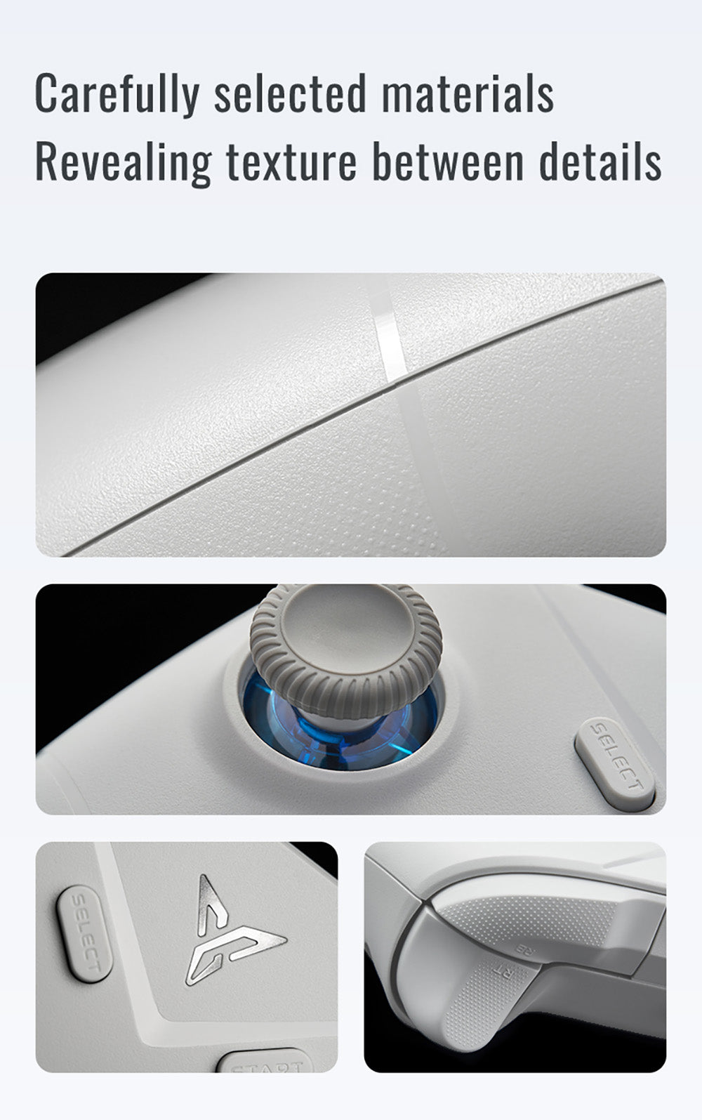 Flydigi Direwolf 3 Gaming Controller, Hall Effect Trigger, 1000Hz Polling Rate, Compatible with PC / Switch / Apple / Android