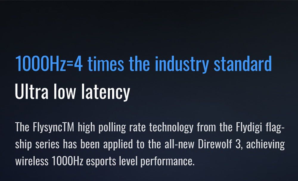 Flydigi Direwolf 3 Gaming Controller, Hall Effect Trigger, 1000Hz Polling Rate, Compatible with PC / Switch / Apple / Android