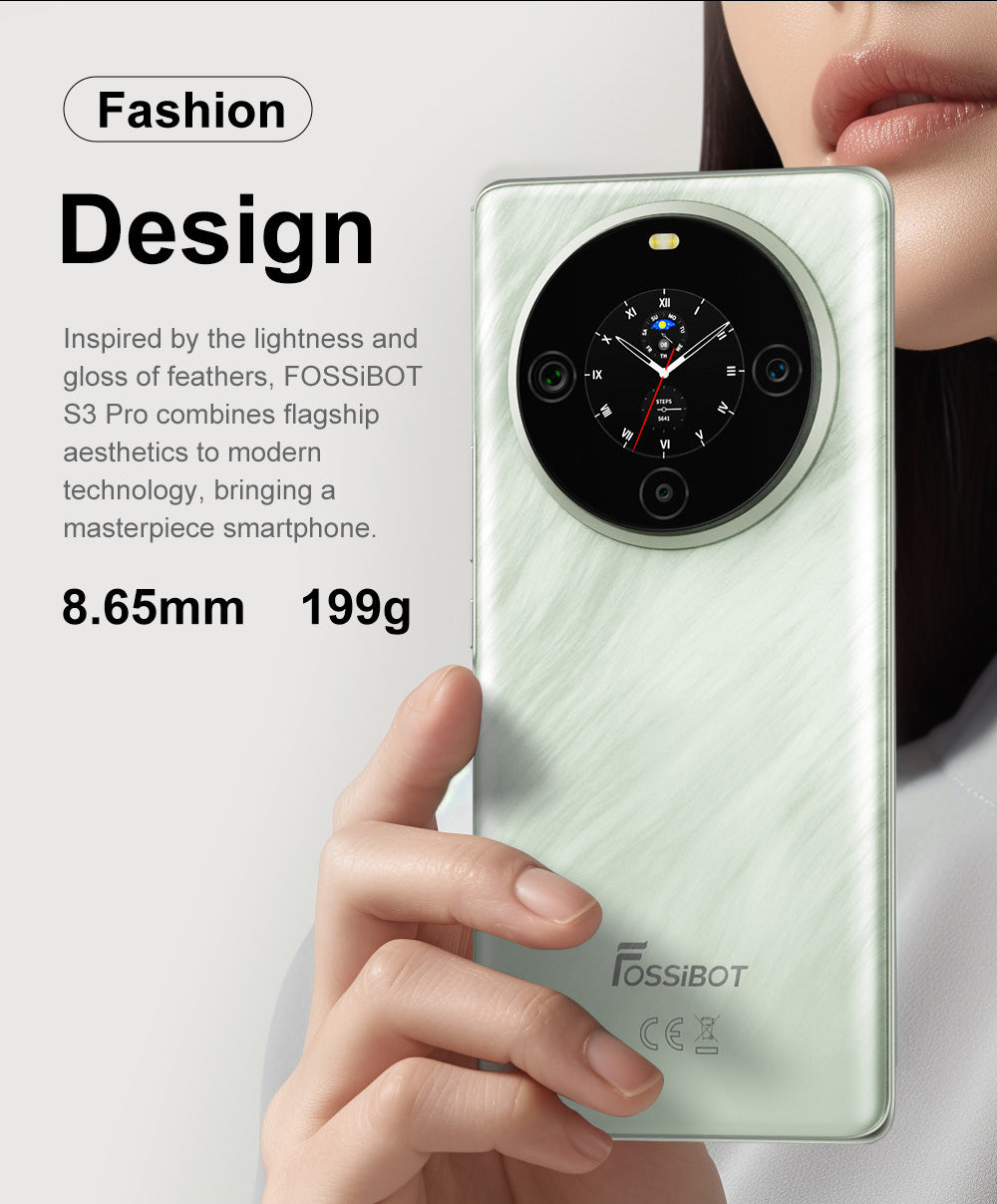 FOSSiBOT S3 Pro 4G Smartphone, 6.67