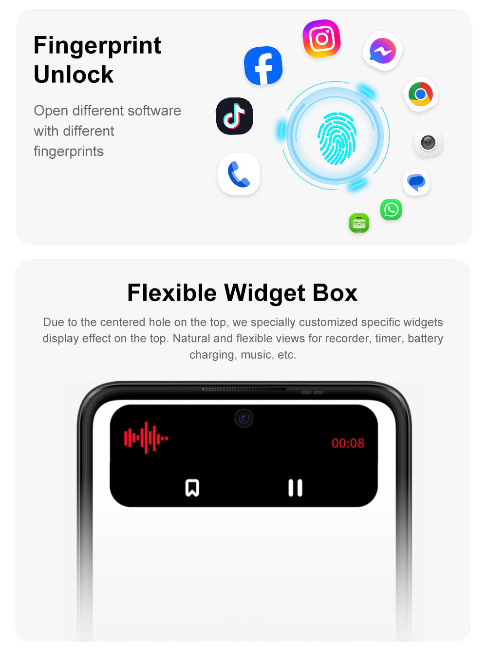 FOSSiBOT S3 Pro 4G Smartphone, 6.67