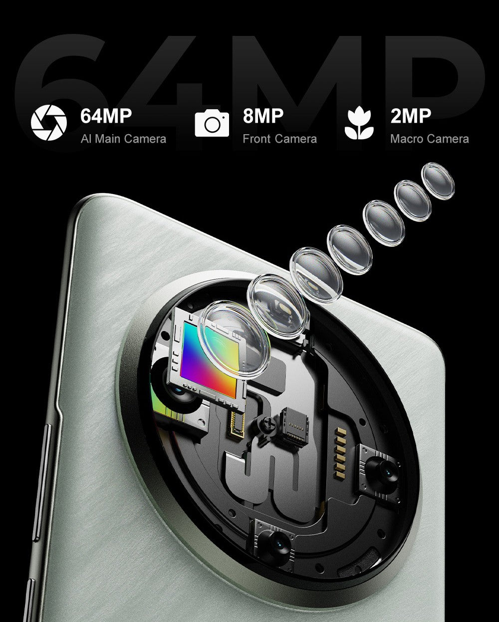 FOSSiBOT S3 Pro 4G Smartphone, 6.67