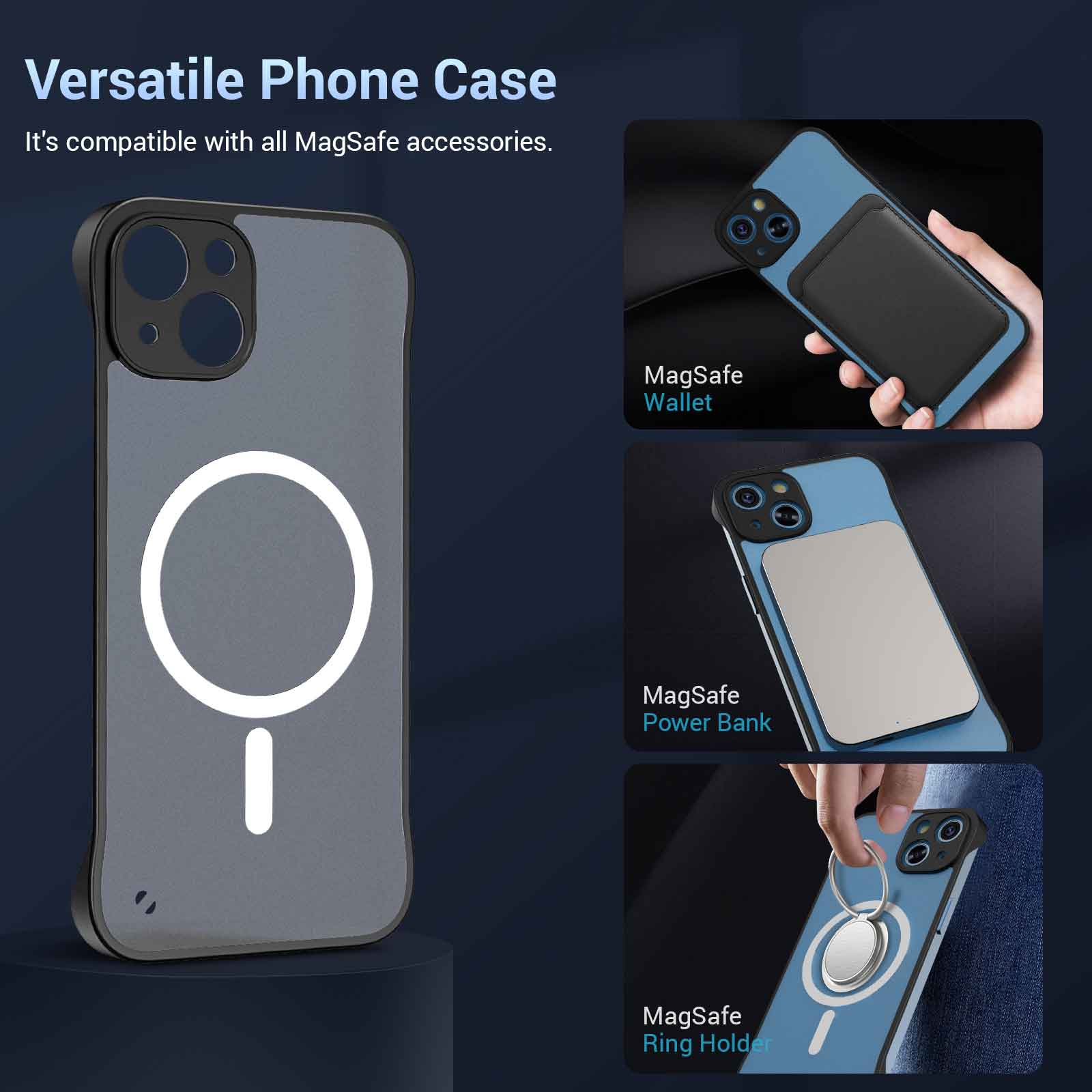 HINOVO MPC1-ip13 Magnetic Mobile Phone Case for iPhone 13