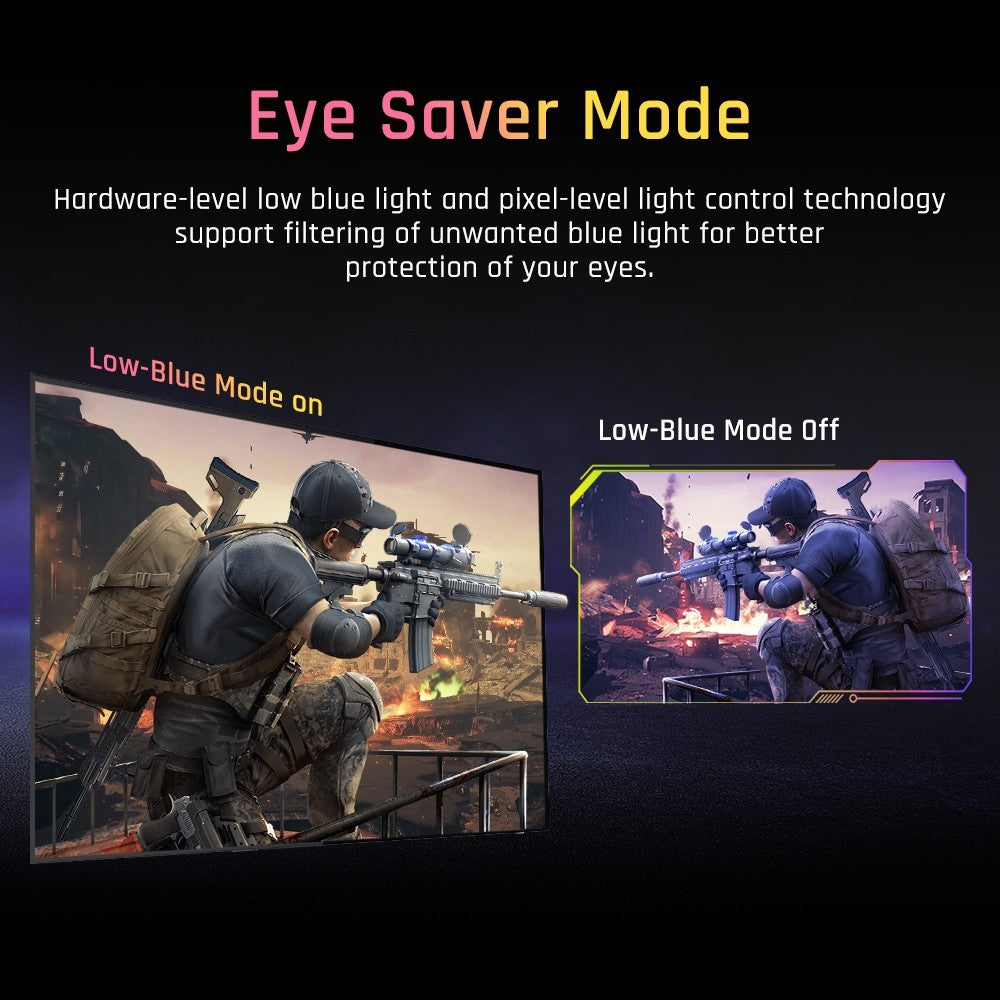 KTC M27T20 27 inch Mini-LED Gaming Monitor, 2560x1440 2K QHD 165Hz HVA 1ms MPRT Response Time Quantum Dot Tech HDR 1000, Compatible with FreeSync G-Sync, Built-in Speakers Ambient Light, USB3.0 UpStream 2xHDMI2.0 DP1.4 90W Type-C Audio KVM Wall Mount