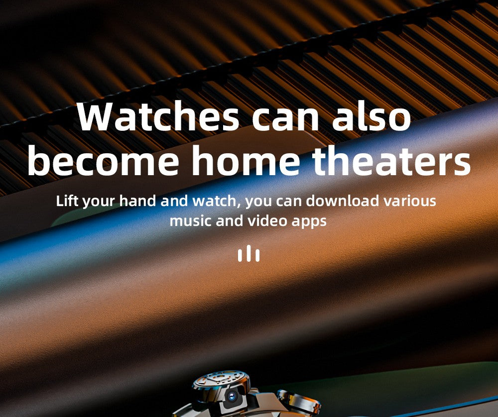 LOKMAT APPLLP 4 Smartwatch, 1.508-inch AMOLED Screen, Support 4G/5G SIM Card, Heart Rate Blood Oxygen Monitoring, NFC Function, GPS Positioning