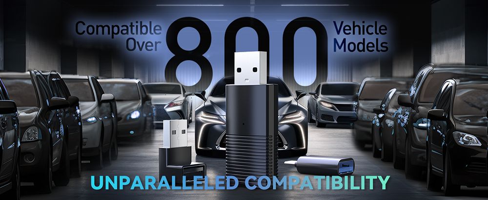 MINIX CP86 Wired CarPlay to Wireless Adapter