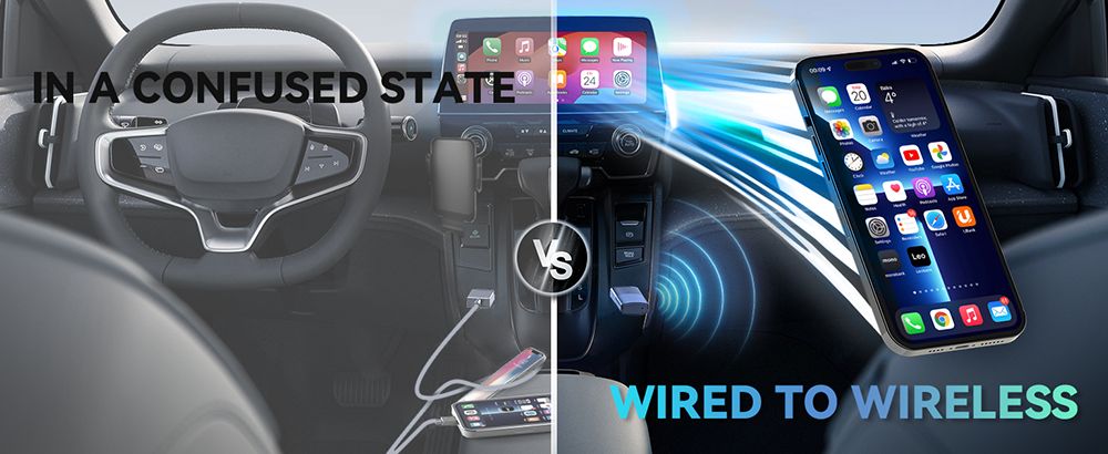 MINIX CP86 Wired CarPlay to Wireless Adapter