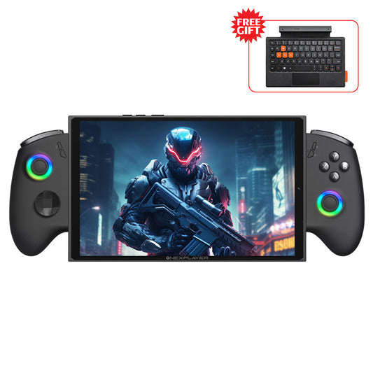 One Netbook OneXPlayer X1 Mini Handheld Gaming PC, AMD Ryzen 7 8840U 8 Cores Max 5.1GHz, 8.8&#39;&#39; 2560*1600 144Hz LTPS Screen, 32GB LPDDR5x RAM 1TB SSD, 2*USB4 1*USB3.2 1* TF Card Slot 1* Oculink 1*Audio, Harman Sound System, 65.02Wh Battery - EU Plug