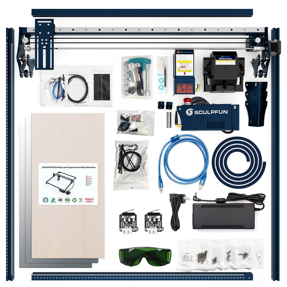 SCULPFUN S30 Ultra 33W Laser Cutter