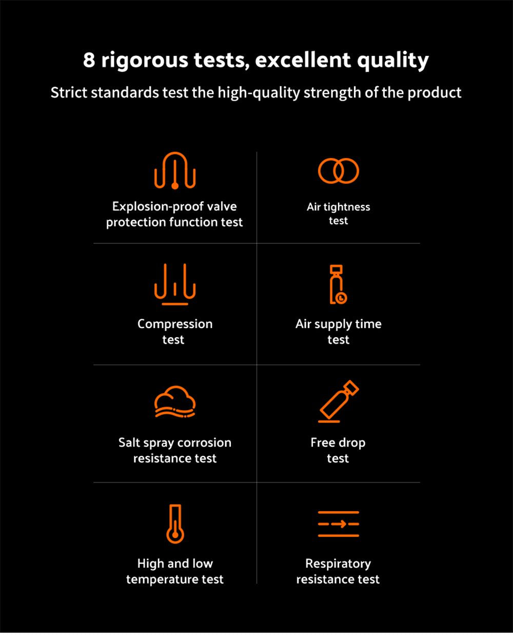 SMACO S700 Plus 2L Scuba Tank - Black