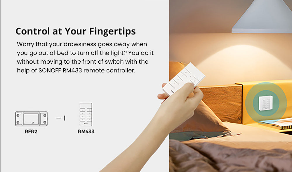 SONOFF Basic R2 Wireless WiFi Smart Switch, DIY Module, for Smart Home Automation, Voice Control, Works with Alexa & Google Home