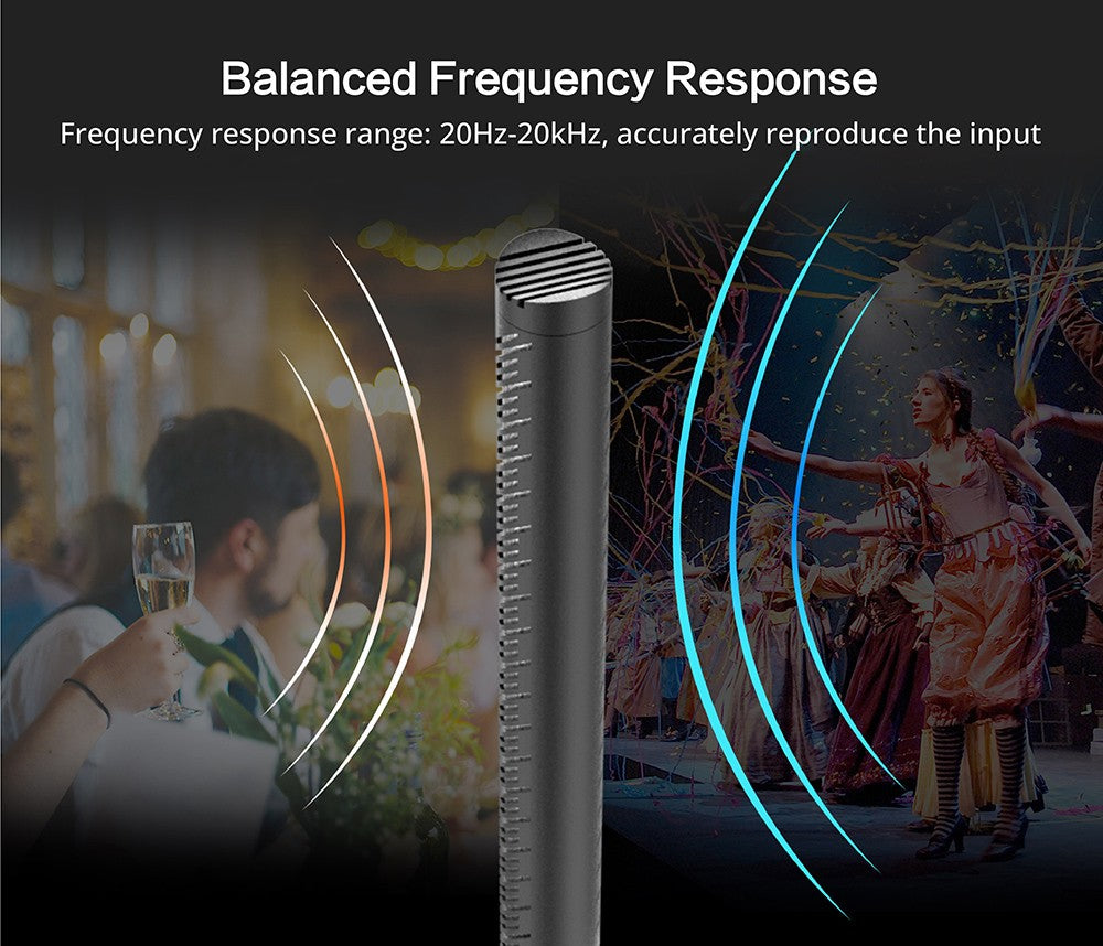 SYNCO D2 Hypercardioid Shotgun Microphone