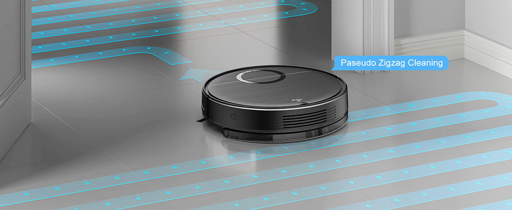 Teendow T7S Robot Vacuum Cleaner and Mop, 2000Pa Powerful Suction, 230ml Water Tank, Smart App & Voice Control, 100min Runtime, Self-Charging, 4 Cleaning Modes, Obstacle Avoidance, Ideal for Pet Owners