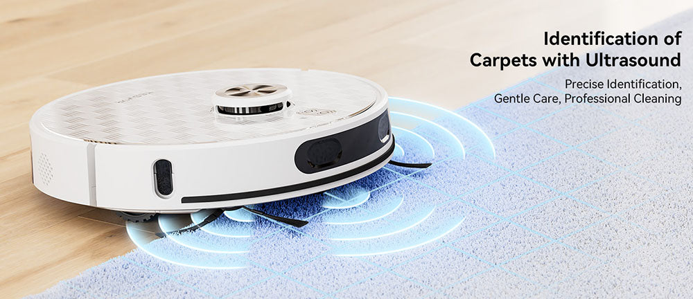 Tesvor S8 Pro 2 in 1 Robot Vacuum Cleaner with Wiping Function, 6000Pa Suction, LiDAR Navigation, 240min Running Time, APP/Alexa Control