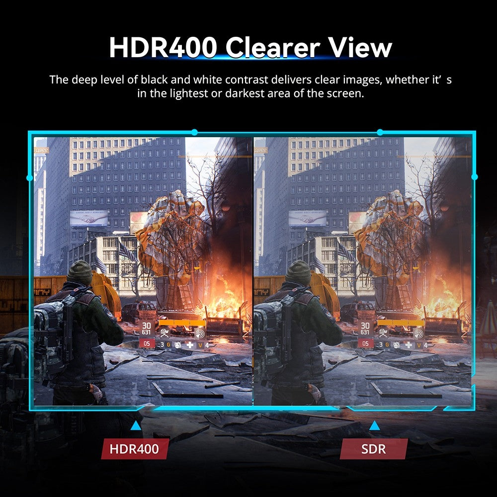 TITAN ARMY C34CHR Gaming Monitor, 34-inch 1500R 3440x1440 WQHD Curved Screen, 165Hz Refresh Rate, 1ms MPRT, Adaptive Sync, 99% sRGB, Support PIP & PBP Display, E-sports Backlight, Tilt Adjustment Wall Mount, Low Blue Light