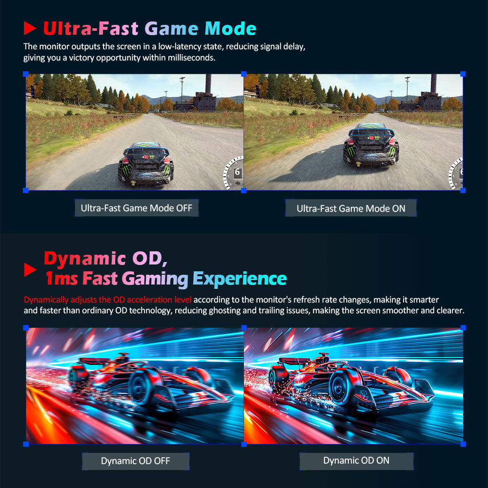 TITAN ARMY P2510HS Gaming Monitor, 24.5-inch 1920*1080 CSOT Fast IPS Screen, 300Hz Refresh Rate, HDR400, 121% sRGB, 1ms GTG Response Time, Adaptive-Sync, Hardware Low Blue Light, Gaming Assist, PIP/PBP Display, VESA Mounting