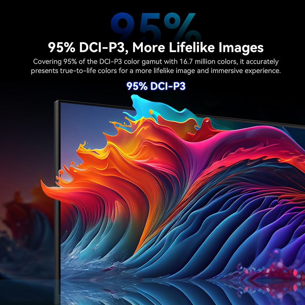 TITAN ARMY P25A2H Gaming Monitor, 25-inch 1920x1080 FHD Screen, 240Hz Refresh Rate, 1ms MPRT, Adaptive Sync, 178° Viewing Angle, 95% DCI-P3 Color Gamut, Support FPS/RTS Game Mode, PIP & PBP Display, Low Blue Light, Wall Mount