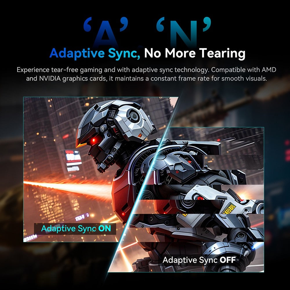 TITAN ARMY P25A2H Gaming Monitor, 25-inch 1920x1080 FHD Screen, 240Hz Refresh Rate, 1ms MPRT, Adaptive Sync, 178° Viewing Angle, 95% DCI-P3 Color Gamut, Support FPS/RTS Game Mode, PIP & PBP Display, Low Blue Light, Wall Mount