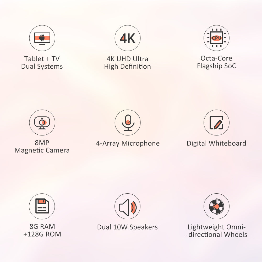 Titan Army V32D4U Pro Flat 16:9 VA UHD 76Hz Portable Smart Screen with Powerful Chipset and Multiple Connection Modes