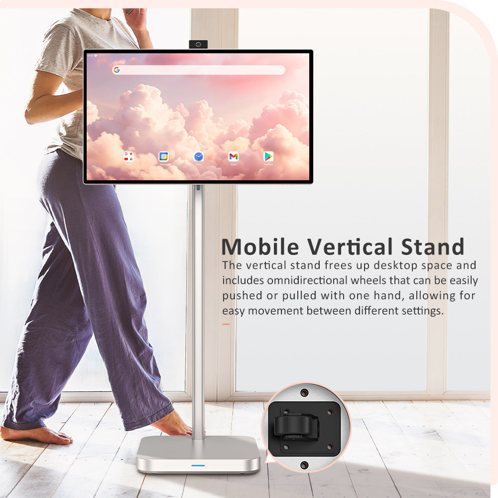 Titan Army V32D4U Pro Flat 16:9 VA UHD 76Hz Portable Smart Screen with Powerful Chipset and Multiple Connection Modes