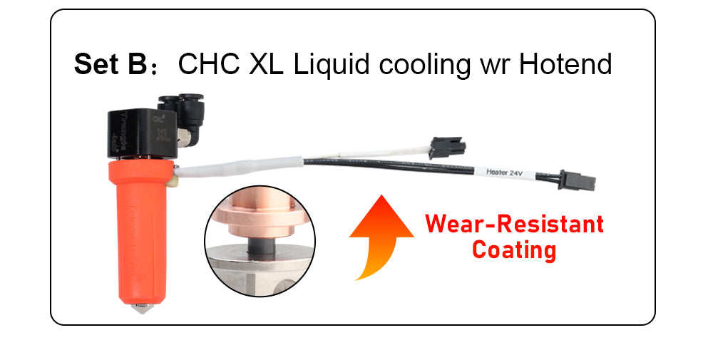 Trianglelab CHC XL Liquid Cooling Wear-resistant Hotend for FDM 3D Printers