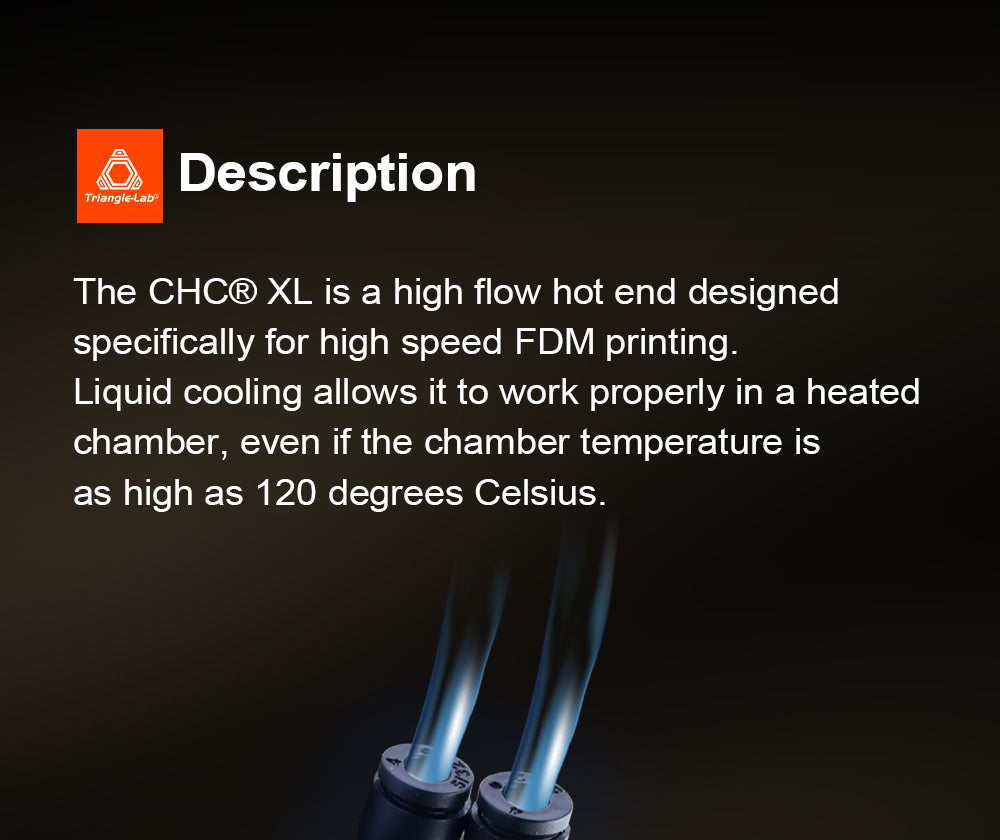 Trianglelab CHC XL Liquid Cooling Wear-resistant Hotend for FDM 3D Printers