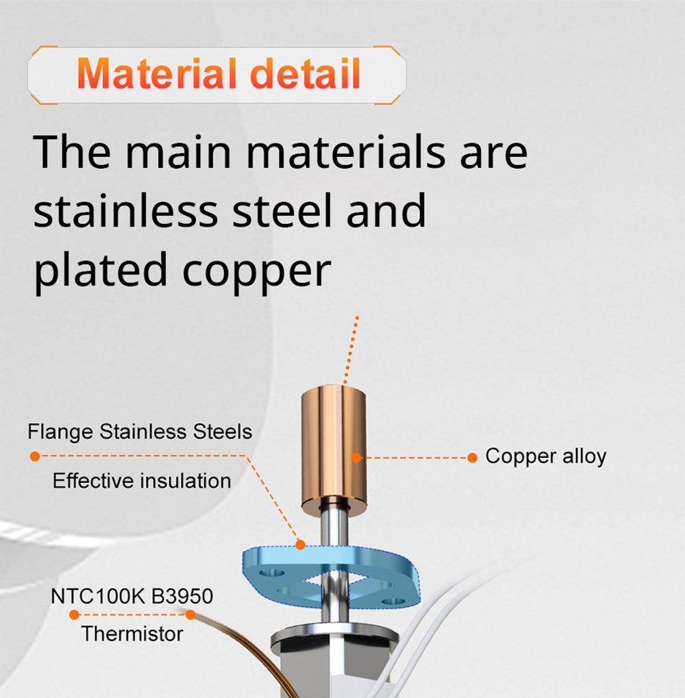 Trianglelab CHCB-OT 3D Printer Hotend for Creality Sprite Extruder