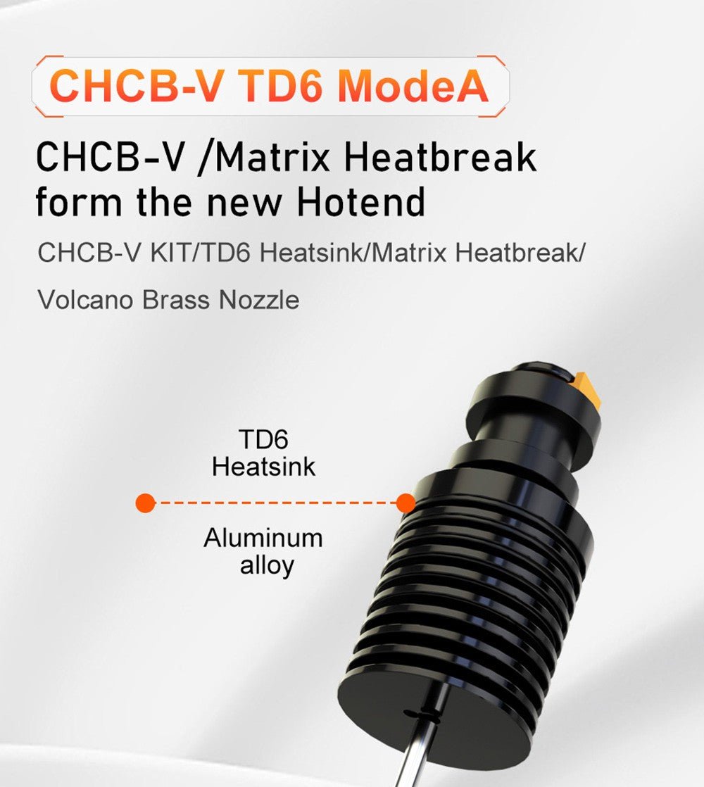 Trianglelab CHCB-V TD6 MODE A Hotend for Prusa 3D Printer
