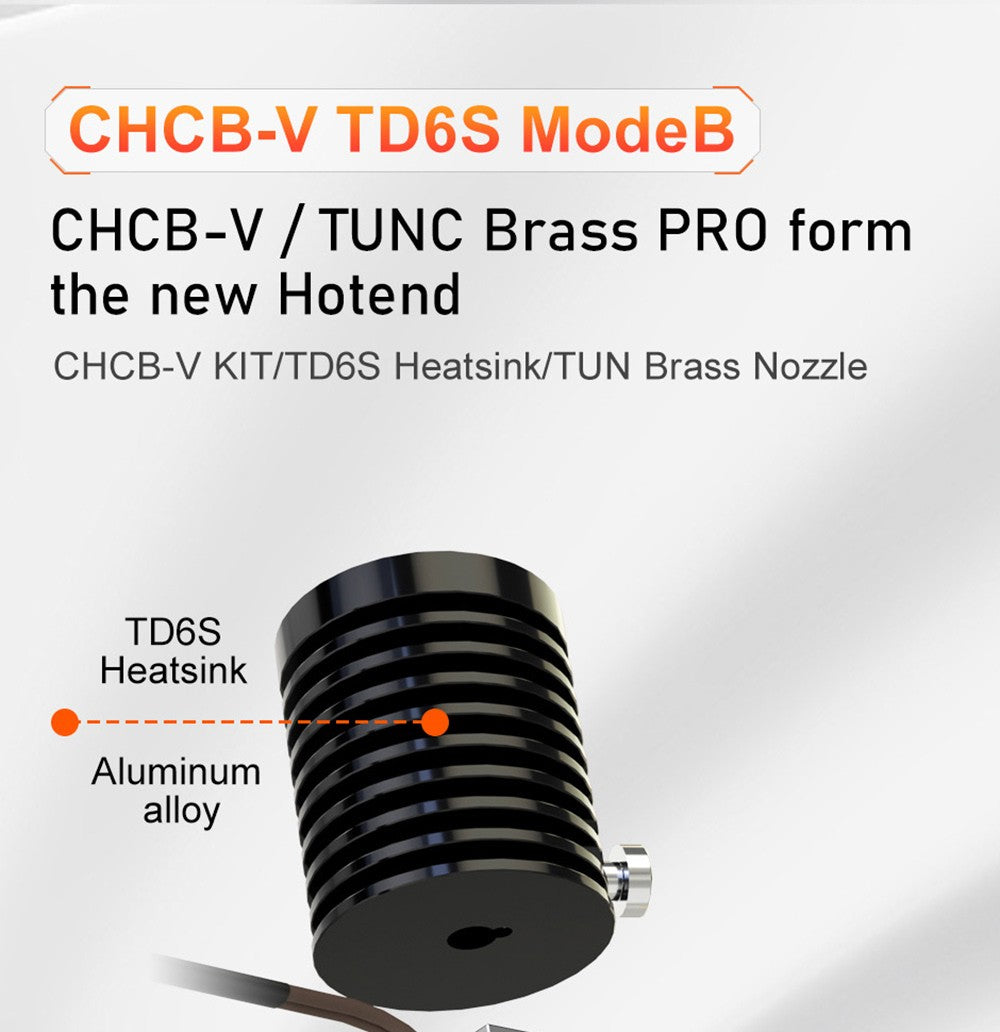 Trianglelab CHCB-V TD6 MODE B Hotend for Prusa 3D Printer