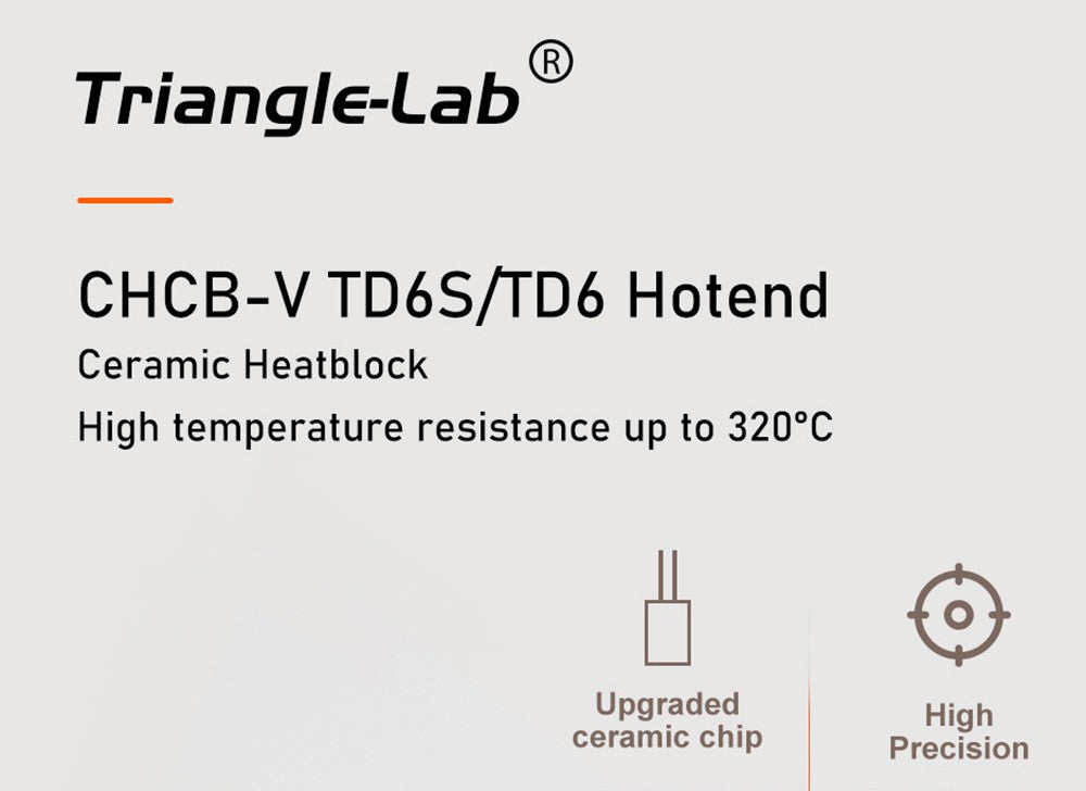 Trianglelab CHCB-V TD6S MODE A Hotend for Voron 3D Printer
