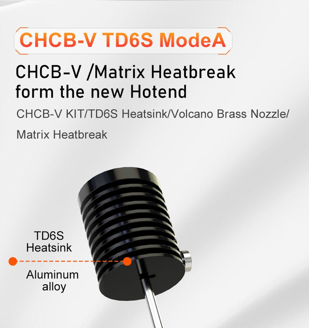 Trianglelab CHCB-V TD6S MODE A Hotend for Voron 3D Printer