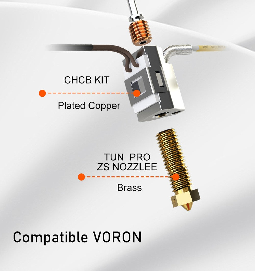 Trianglelab CHCB-V TD6S MODE A Hotend for Voron 3D Printer