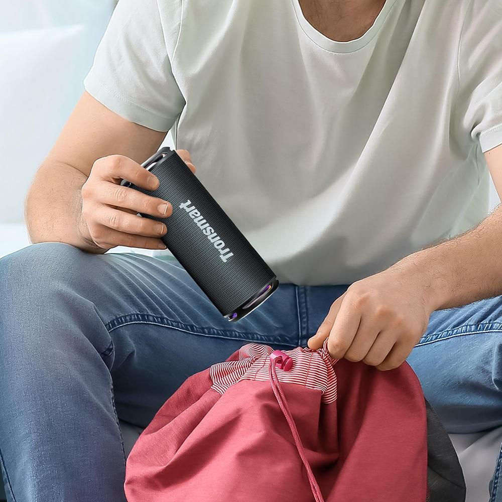Tronsmart T7 Lite 24W Portable Bluetooth Speaker, IPX7 Waterproof, 4000mAh Battery, Bluetooth 5.3, Black
