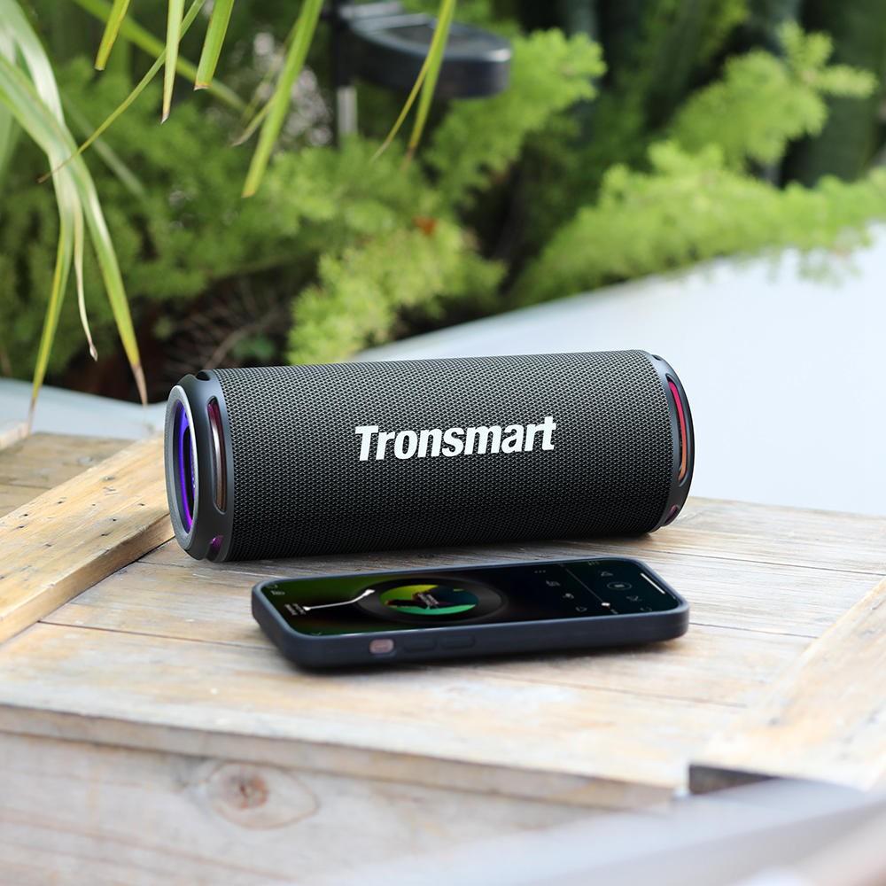 Tronsmart T7 Lite 24W Portable Bluetooth Speaker, IPX7 Waterproof, 4000mAh Battery, Bluetooth 5.3, Black