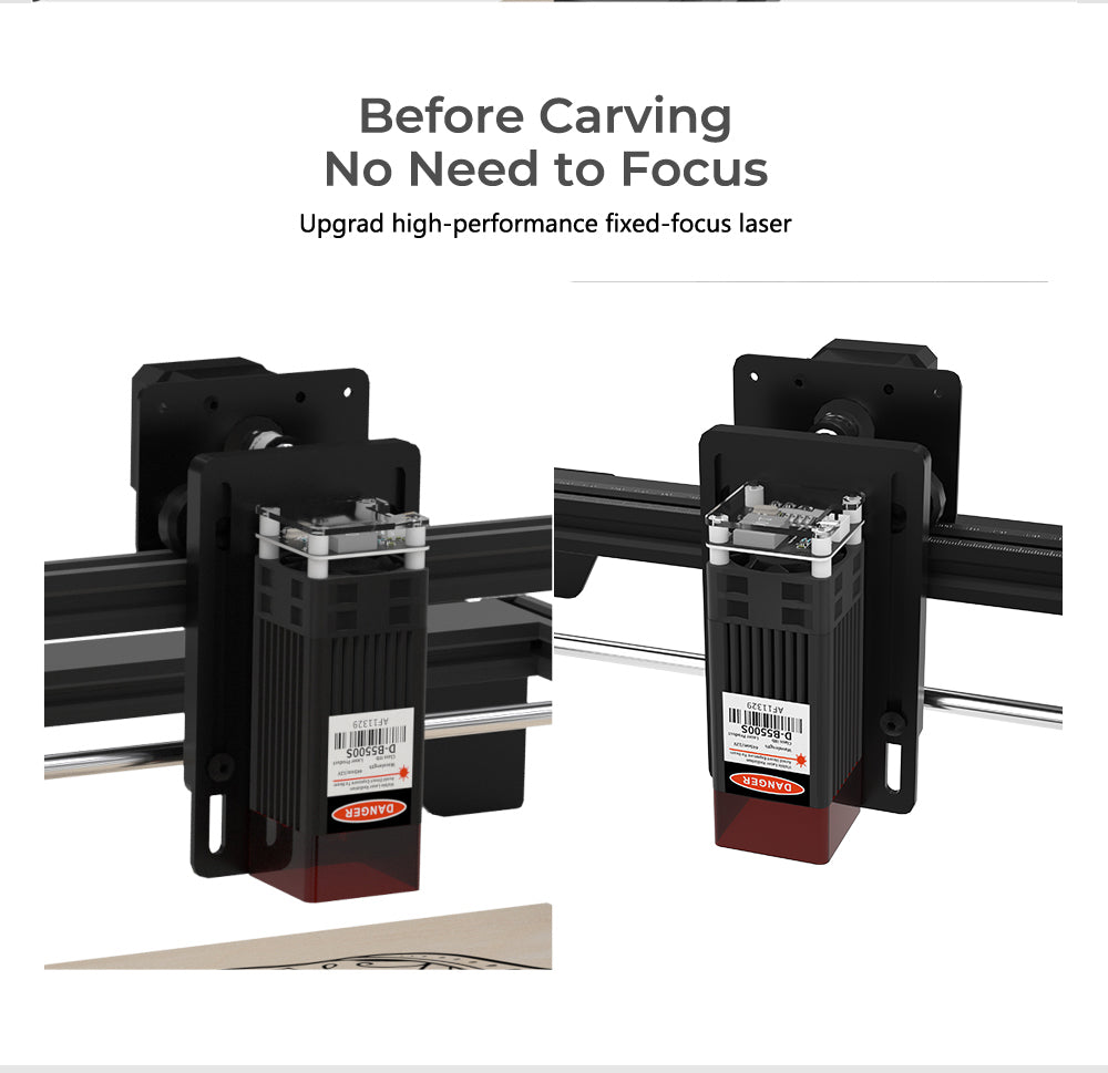 Tronxy Marker40 5.5W DIY Laser Engraver CNC Laser Engraving Cutting Machine with Engraving Area 420x400mm