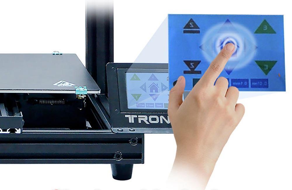 TRONXY XY-2 Pro Titan 3D Printer, Titan Extruder, Filament Runout Detection, Ultra-Quiet Resume Printing, 255x255x245mm