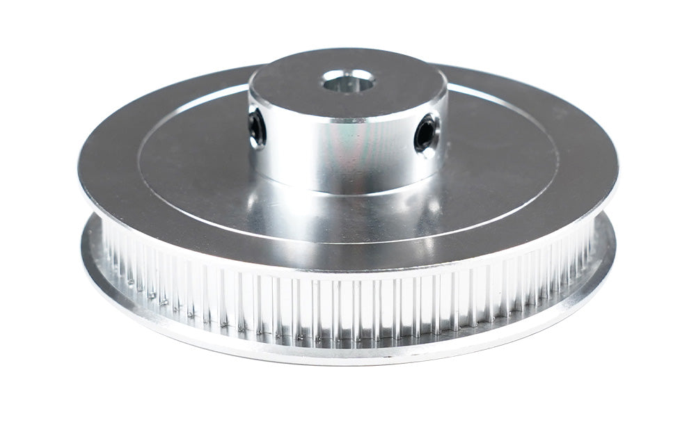 TWO TREES 3D Printer Parts VORON V2.4 80 Teeth GT2 Timing Pulley Bore 5mm Belt Width 6mm Aluminum Alloy Driving Wheel - Black