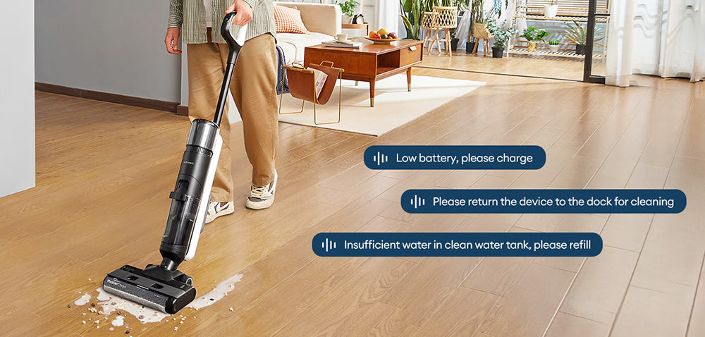 Ultenic AC1 Elite Cordless Vacuum And Mop with Self-Cleaning, Up to 50min Runtime, Smart Dirt Detection, 3 Cleaning Mode, LCD Display, Dual Tank, Self-propelled, Great for Hard Floors and Sticky Messes
