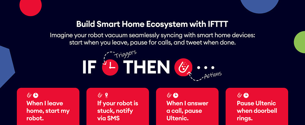 Ultenic D10 Robot Vacuum Cleaner, 15min LiDAR Quick Map, 4000Pa Suction, 120min Runtime, Carpet Auto-Boost, No-Go Zone, Time Scheduled, Siri/Alexa/APP Remote Control, for Hardwood, Tiles, Carpet, etc.