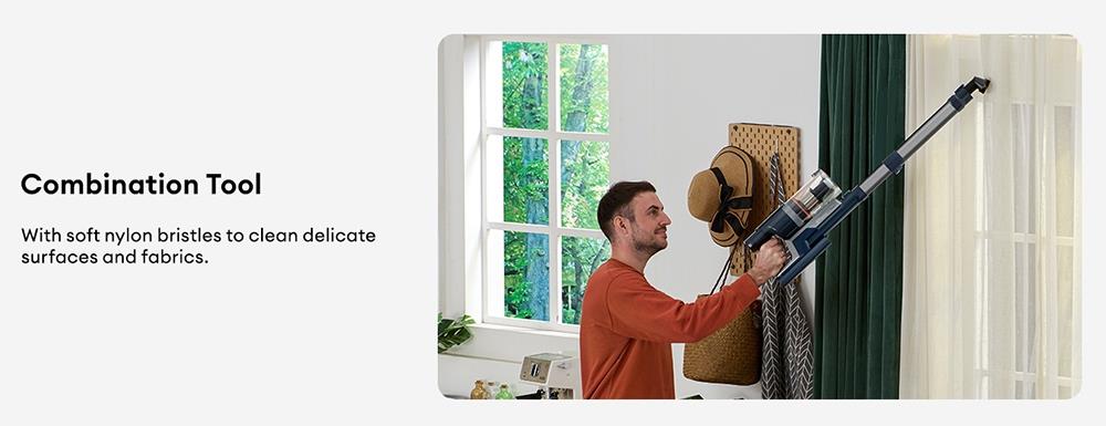 Ultenic FS1 Cordless Vacuum Cleaner with Auto-Empty Station, 30KPa Suction, 450W Motor, 4 Speed Modes, 5-Layer Filtration, Up to 60 Mins Runtime, Removable Battery, Touchscreen