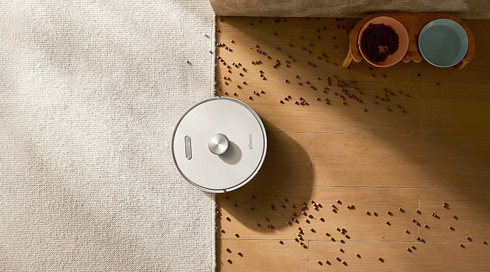 Ultenic T10 Pro Robot Vacuum Cleaner with Self Emptying Station, 4000Pa Suction, Dual SpinPower Mopping, 3.3L Dustbag, Lidar Navigation, Carpet Boost, 5200mAh Battery, Max 200 Mins Runtime, APP/Voice Control