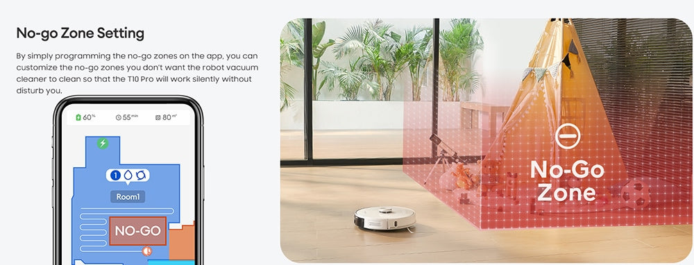 Ultenic T10 Pro Robot Vacuum Cleaner with Self Emptying Station, 4000Pa Suction, Dual SpinPower Mopping, 3.3L Dustbag, Lidar Navigation, Carpet Boost, 5200mAh Battery, Max 200 Mins Runtime, APP/Voice Control