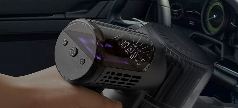 Ultenic U12 Vesla Cordless Vacuum Cleaner, 30KPa Suction, 450W Motor, 1L Dust Box, Up to 45 Mins Runtime, Removable Battery, LED Headlights