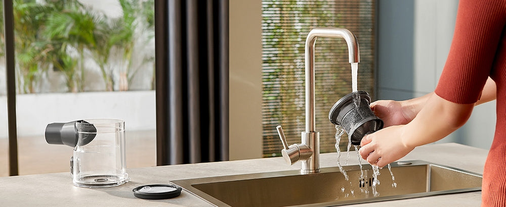 Ultenic U12 Vesla Cordless Vacuum Cleaner, 30KPa Suction, 450W Motor, 1L Dust Box, Up to 45 Mins Runtime, Removable Battery, LED Headlights