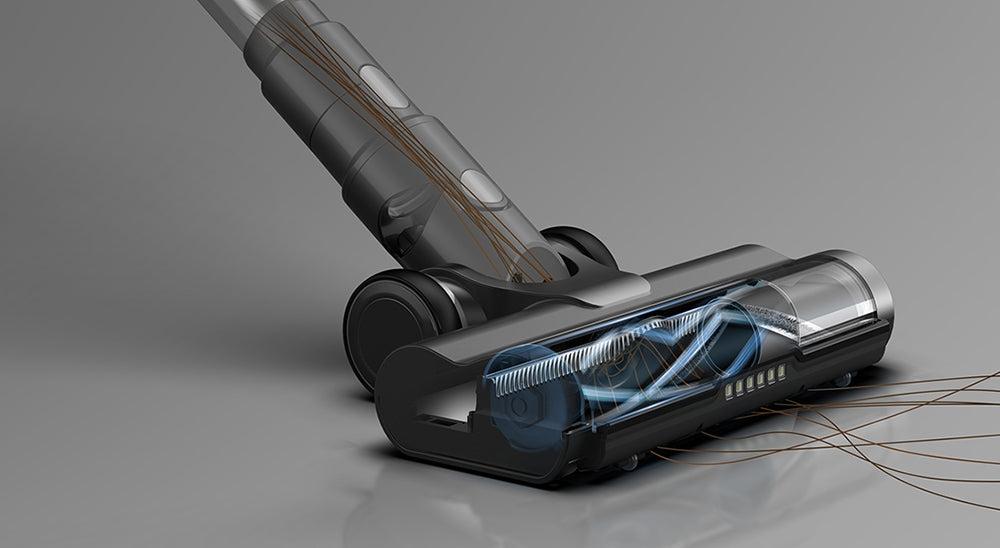 Ultenic U12 Vesla Cordless Vacuum Cleaner, 30KPa Suction, 450W Motor, 1L Dust Box, Up to 45 Mins Runtime, Removable Battery, LED Headlights