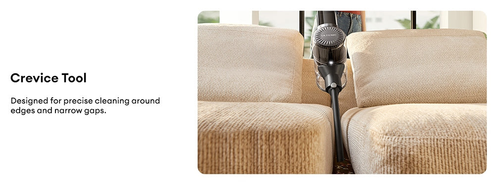 Ultenic U12 Vesla Cordless Vacuum Cleaner, 30KPa Suction, 450W Motor, 1L Dust Box, Up to 45 Mins Runtime, Removable Battery, LED Headlights