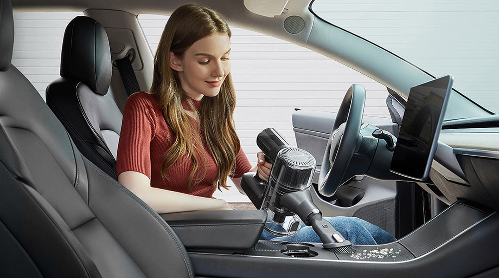 Ultenic U12 Vesla Cordless Vacuum Cleaner, 30KPa Suction, 450W Motor, 1L Dust Box, Up to 45 Mins Runtime, Removable Battery, LED Headlights