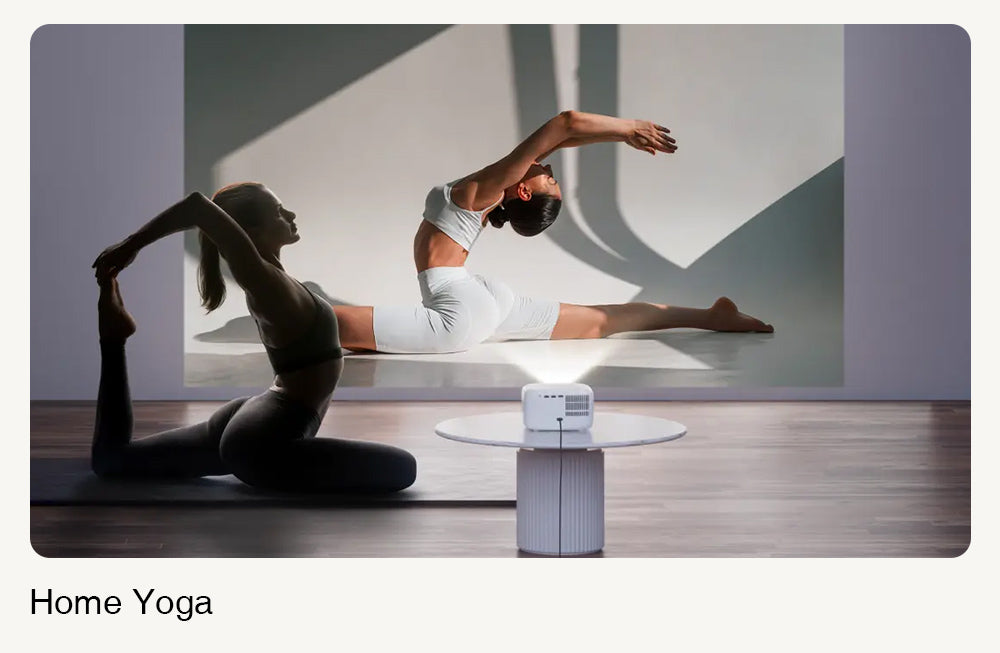 ULTIMEA Apollo P10 Portable Projector, 300 ANSI, 1080P Decoding, Native 720P, 2.4GHz/5GHz WiFi